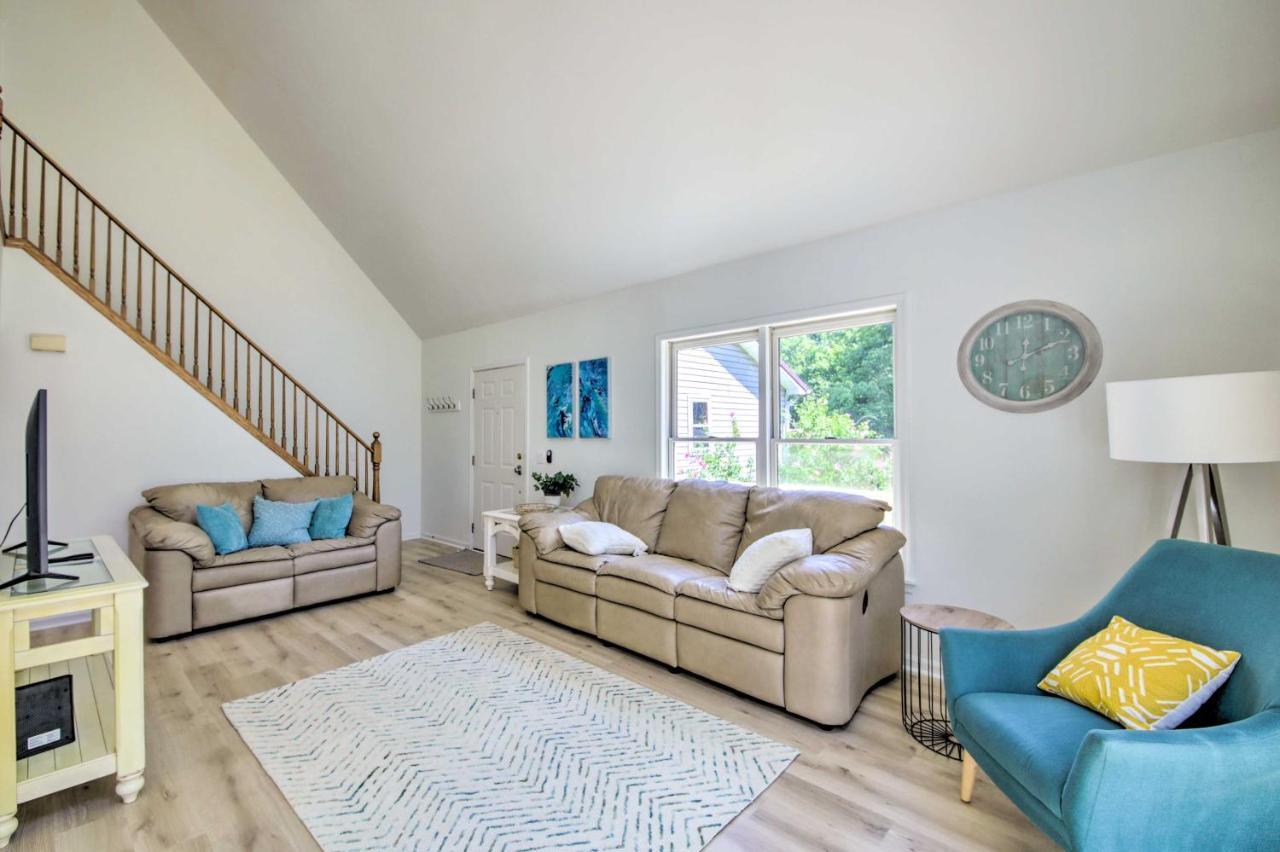 Modern Eckerty Home With Deck On Patoka Lake! Taswell Eksteriør billede