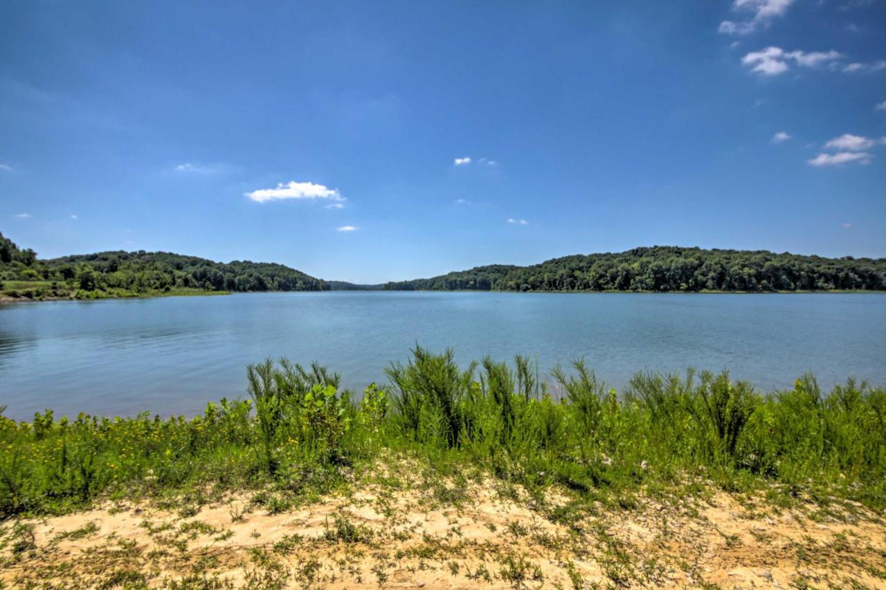 Modern Eckerty Home With Deck On Patoka Lake! Taswell Eksteriør billede