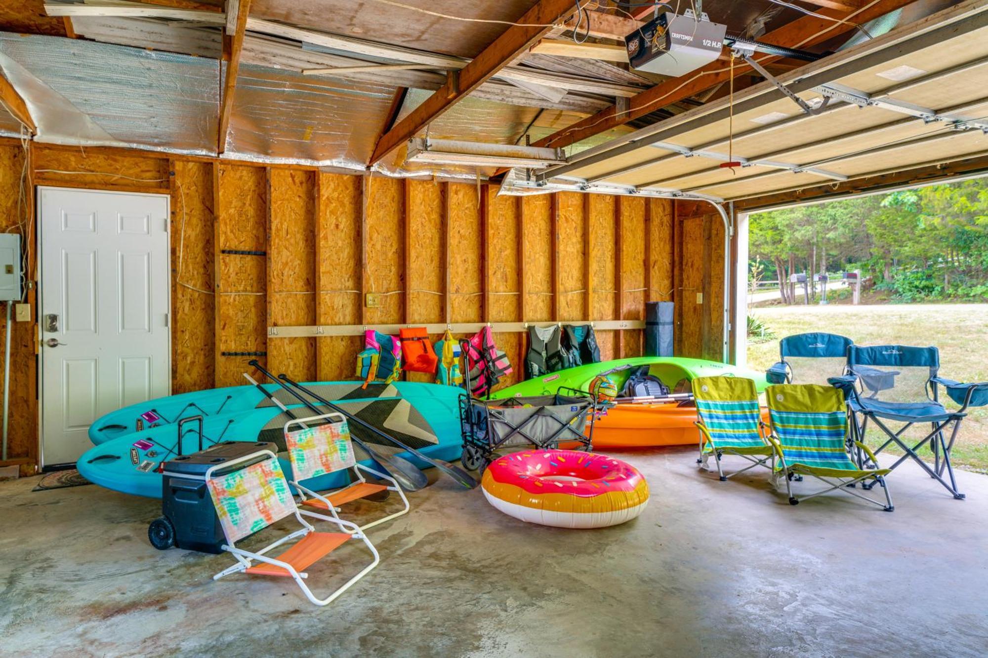 Modern Eckerty Home With Deck On Patoka Lake! Taswell Eksteriør billede